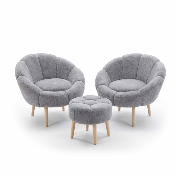 Atelier Del Sofa Lida Wellsoft - Gris Atelier Del Sofa Lida Wellsoft - Gris